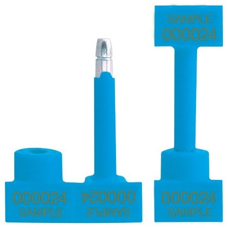 Bsc Preferred 1-1/4'' Light Blue Bolt Seals, 50PK BUY03998825